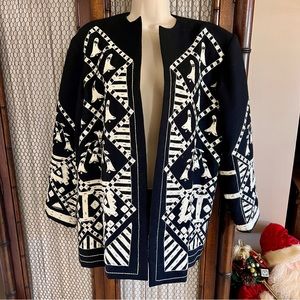 Handmade in Ecuador 100% Wool Blazer